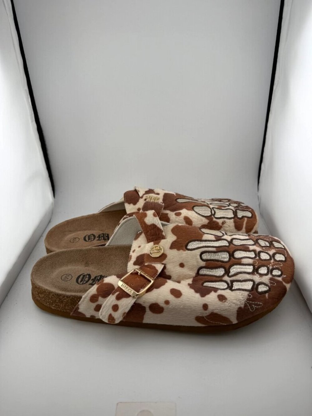 NEW Octavious Marks Don't Cry Over Spilled Milk Clog Leather Slip-On Brown Sz 13